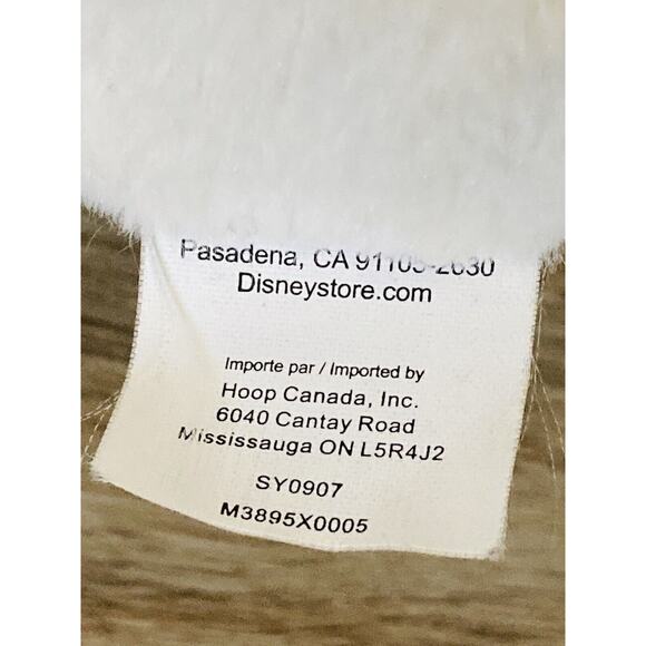 Disney Store 18" Winnie The Pooh Tigger & Eeyore Plush Cream & Gold Hoop Canada - Picture 10 of 10